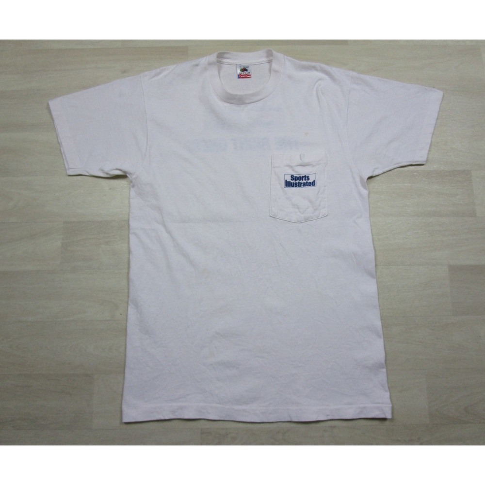 Vintage 90s Sports Illustrated x Diet Pepsi Pocket T Shirt (L) Single Stitch '91